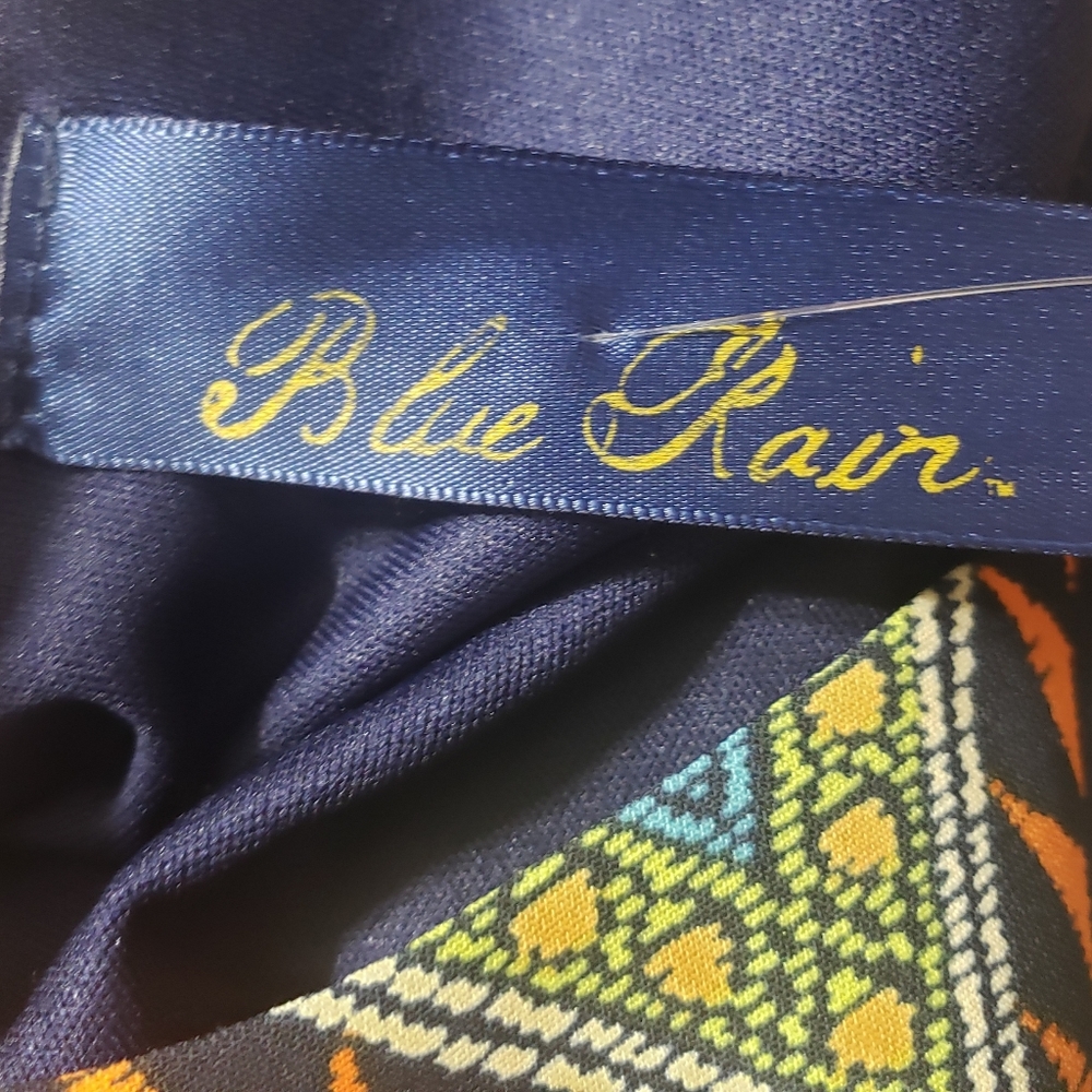 Francesca's Blue Rain NWT Sz Med Hi-Low Dress - Picture 12 of 13